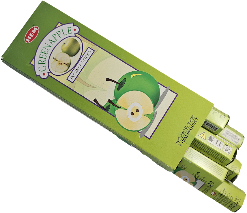 HEM GREEN APPLE INCENSE STICKS
