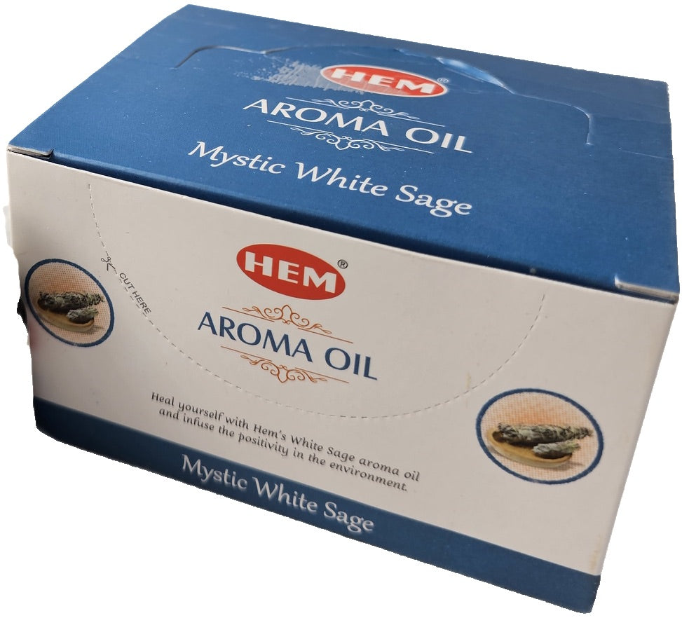 Hem* Aroma Oil white sage (price for only one  10ml)