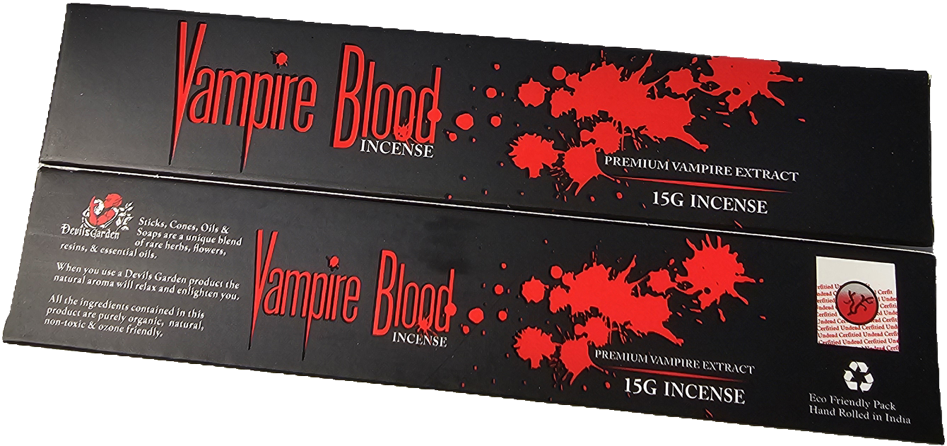Vampire blood incense