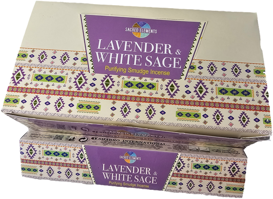 Lavender white sage incense 15G