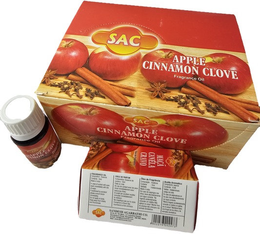Sac apple cinnamon clove oil*