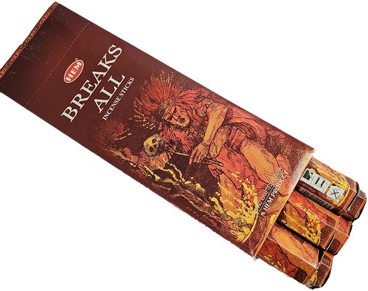 HEM BREAKS ALL INCENSE STICKS