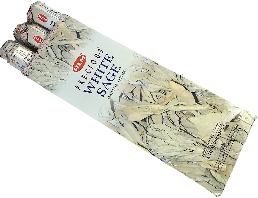 HEM WHITE SAGE INCENSE STICKS