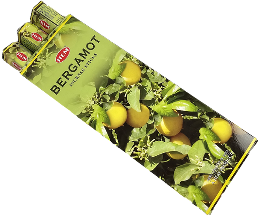 HEM BERGAMOT INCENSE STICKS