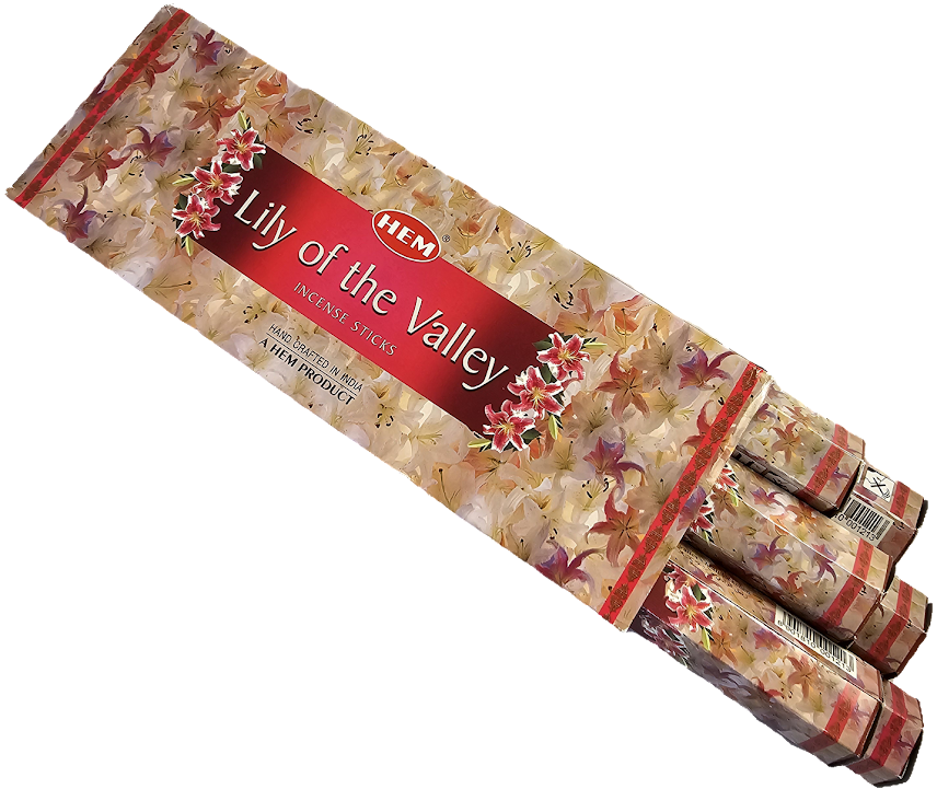HEM LILY OF THE VALLEY INCENSE STICKS